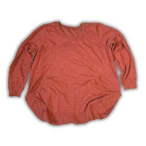 Cyrus Women Ribbed Knit Pullover Sweater Long Sleeve Pocket 3x